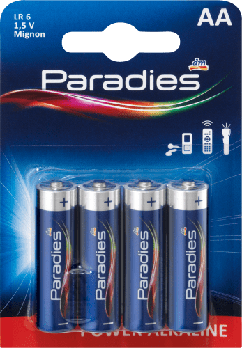 Batterien Power Alkaline Mignon AA, 4 St