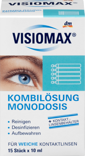 Kontaktlinsen-Pflegemittel Kombilösung Monodosis, 15 ml, x ml 10 150
