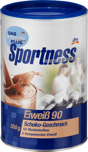 Sportness Eiweiß-Shake Pulver 90, Schoko-Geschmack, 350 g