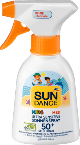 Med Kids Ultra Sensitive Sonnenspray LSF 50+, 200 ml