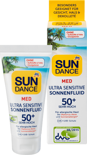 MED Ultra Sensitive ml Sonnenfluid LSF50+, 50