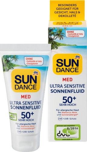 Sensitive Ultra LSF50+, MED 50 ml Sonnenfluid