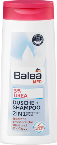 Duschgel 5% Urea 2in1 Dusche 300 + Shampoo, ml