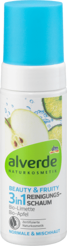 Apfel, Reinigungsschaum Beauty Limette & 150 ml Fruity 3in1