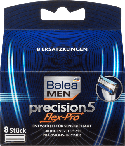 Rasierklingen precision5 Flex-Pro, 8 St | Haarentfernung & Rasur
