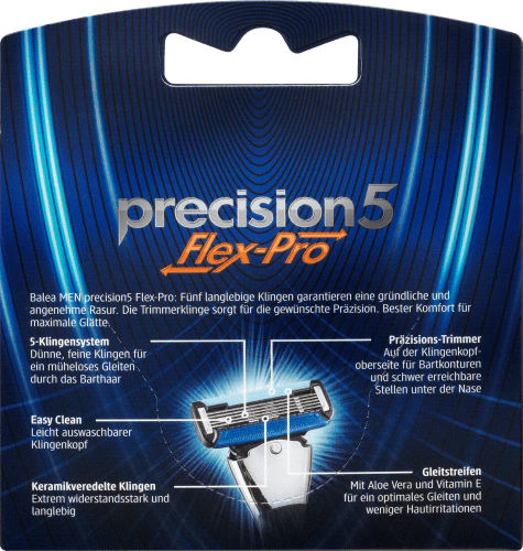 St 8 Flex-Pro, Rasierklingen precision5