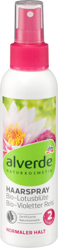Haarspray Bio-Lotusblüte, Bio-Violetter Reis, 150 ml