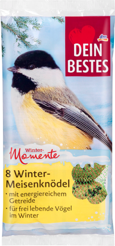 Hauptfutter für Wildvögel, Wintermomente Winter-Meisenknödel, 720 g