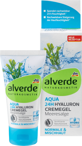 Tagespflege Aqua 24h Hyaluron Cremegel Meeresalge, 50 ml