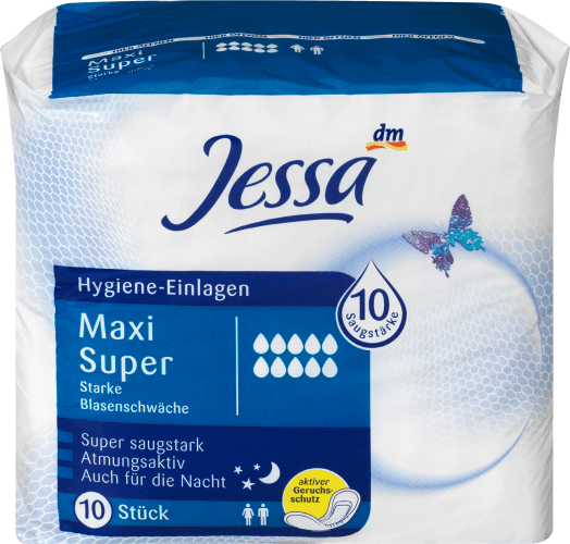St Hygiene-Einlagen Super, Maxi 10