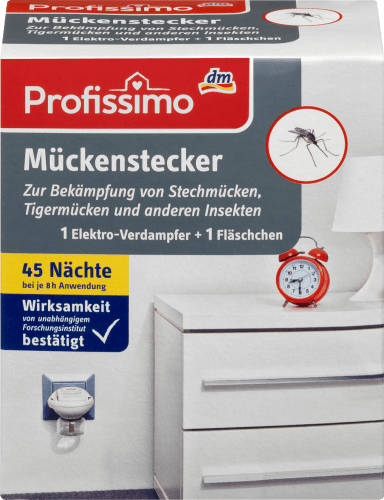 Mückenstecker 1 Elektro-Verdampfer Fläschchen, St + 1 1