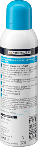 Bodyspray Wasserspray AQUA, 150 ml