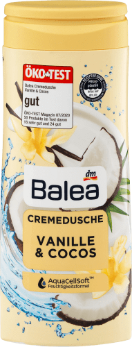 Cremedusche Vanille und Cocos, 300 ml