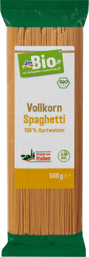 Nudeln, Spaghetti aus Weizen, Vollkorn, 500 g | Nudeln
