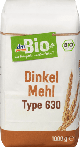 g 1000 Mehl, Dinkel, 630, Type
