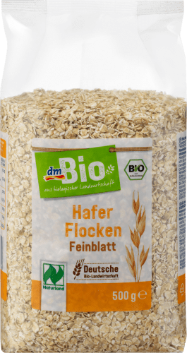 Flocken, Haferflocken Feinblatt, Naturland, 500 g