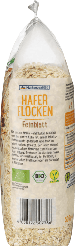 Flocken, Haferflocken 500 g Feinblatt, Naturland