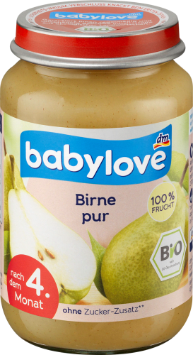 Birne pur nach dem 4. Monat, 190 g | Babygläschen & Co.