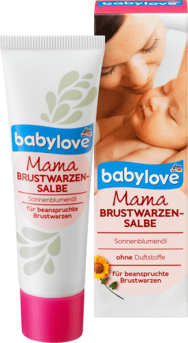 Mama Brustwarzensalbe, 30 ml | Pflege für Schwangere & Mamas