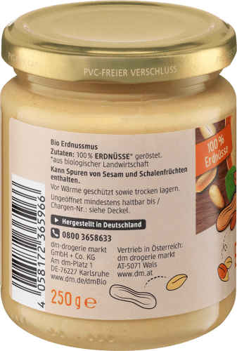 Erdnuss-Mus, 250 g