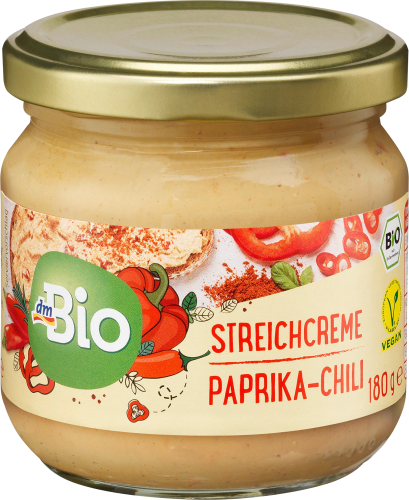 [Schauen Sie sich neue Artikel an!] Aufstrich, Streichcreme Paprika-Chili, 180 g