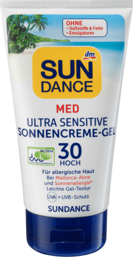 Sonnencreme-Gel MED Ultra Sensitive LSF 30, 150 ml