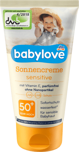 Sonnencreme sensitiv LSF 50+, 75 ml