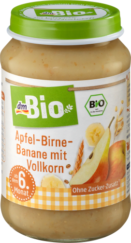 190 Apfel-Birne-Banane dem Vollkorn ab g Monat, 6. mit