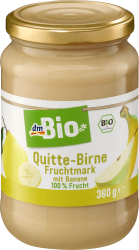 Fruchtmark Quitte, Birne Banane, & 360 g