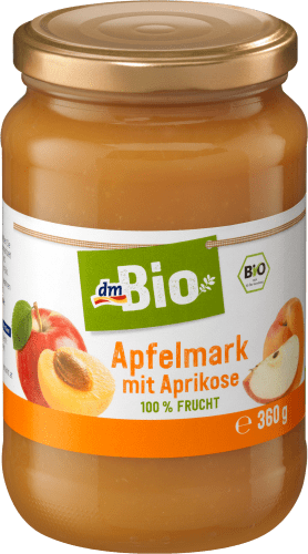 Fruchtmark Apfel mit Aprikose, g 360