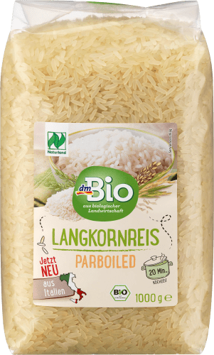 Naturland, Langkorn-Reis kg 1 Reis, parboiled,