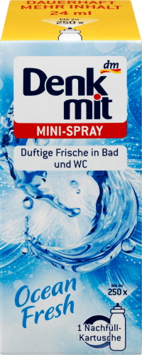 Fresh, Mini-Spray 24 ml Ocean Lufterfrischer