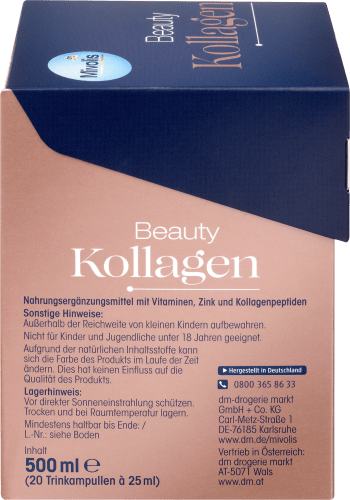 Beauty Kollagen, Trinkampullen 20 ml St., 500