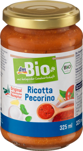 Pecorino, Ricotta ml 325 Tomatensoße &