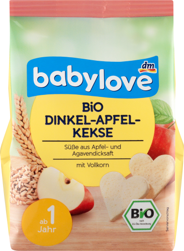 Bio Dinkel-Apfel-Kekse ab g Jahr, 1 125