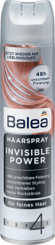 300 Power, Haarspray Invisible ml
