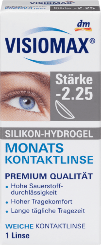 Silikon-Hydrogel Monatslinse - 1 St 2,25