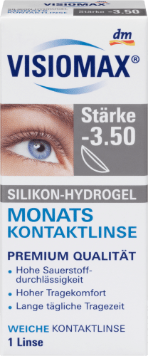 Silikon-Hydrogel Monatslinse - 3,5, 1 St