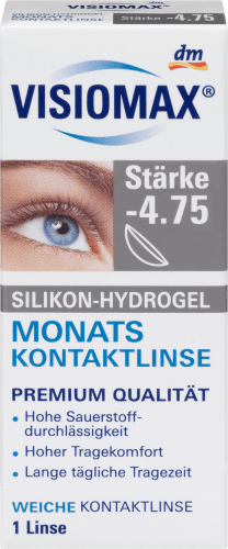 Silikon-Hydrogel Monatslinse - 4,75, St 1