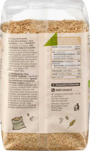 Weizen-Kleie, 250 g
