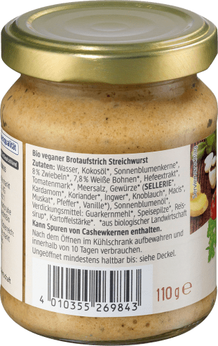 Aufstrich, vegane Streichwurst, 110 g