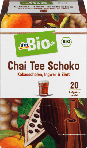 Schoko Tee 40 (20x2g), Chai g Gewürz-Tee,