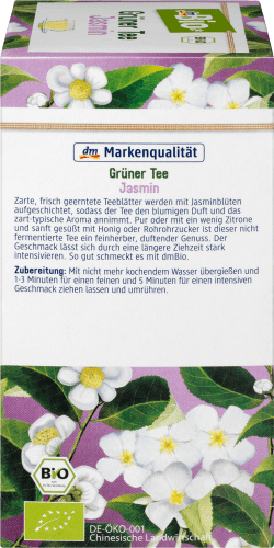 Grüner Tee Jasmin (20 g 1,5 30 g), x