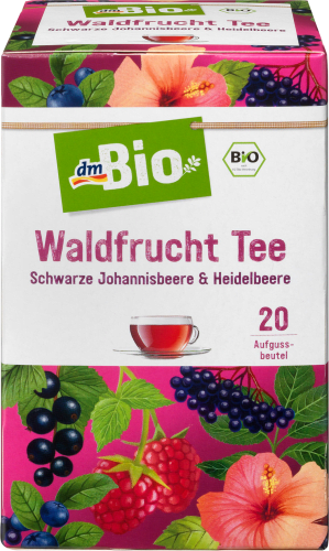 Früchte-Tee Waldfrucht (20 x 2,5 g), 50 g