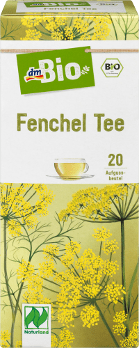 Kräuter-Tee, Fenchel Tee (20x2g), Naturland, g 40
