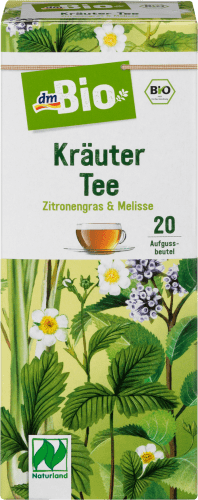 Kräuter Tee Zitronengras & Melisse 30 Naturland, g (20x1,5g)
