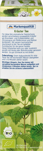 Kräuter Tee Zitronengras & g 30 Naturland, Melisse (20x1,5g)