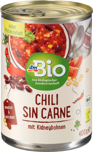 Eintopf, Chili sin Carne, vegan, 400 g | Suppen & Eintöpfe