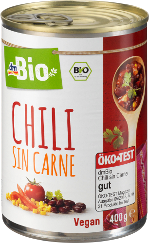 Eintopf, Chili vegan, Carne, sin 400 g