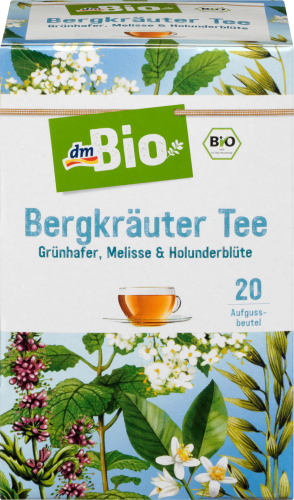 Kräuter-Tee, Bergkräuter (20x1,75g), 35 g | Tee